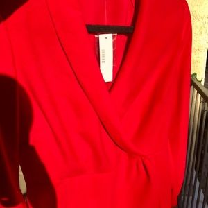 J. Crew Beautiful Red Blouse